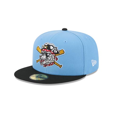 Men's New Era  Light Blue Erie SeaWolves Theme Nights 59FIFTY Fitted Hat