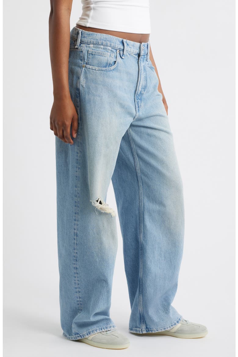 Good Standard Baggy Jeans, Alternate, color, INDIGO886