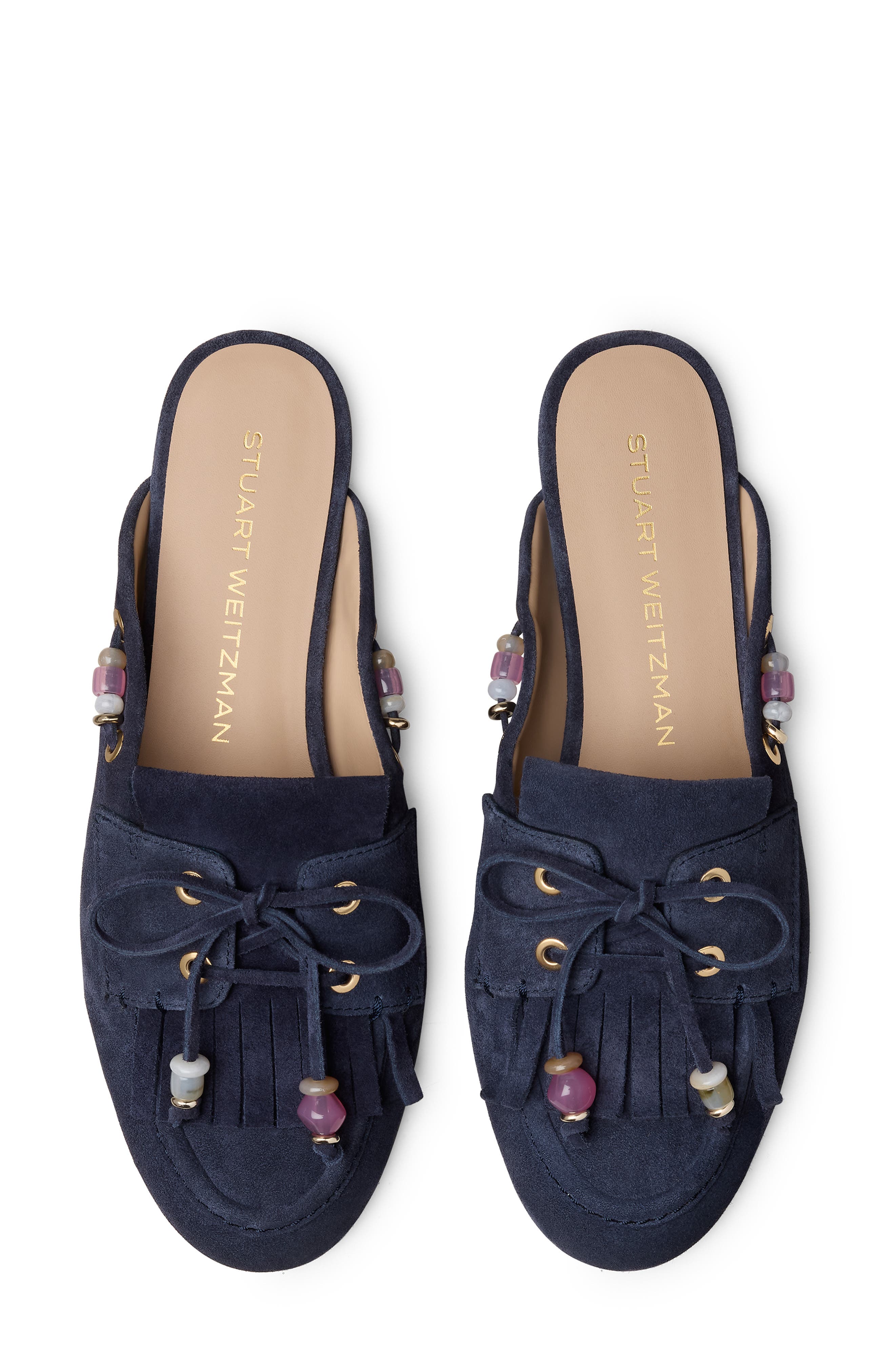 Majorca Tinsley Mule, Alternate, color, NICE BLUE