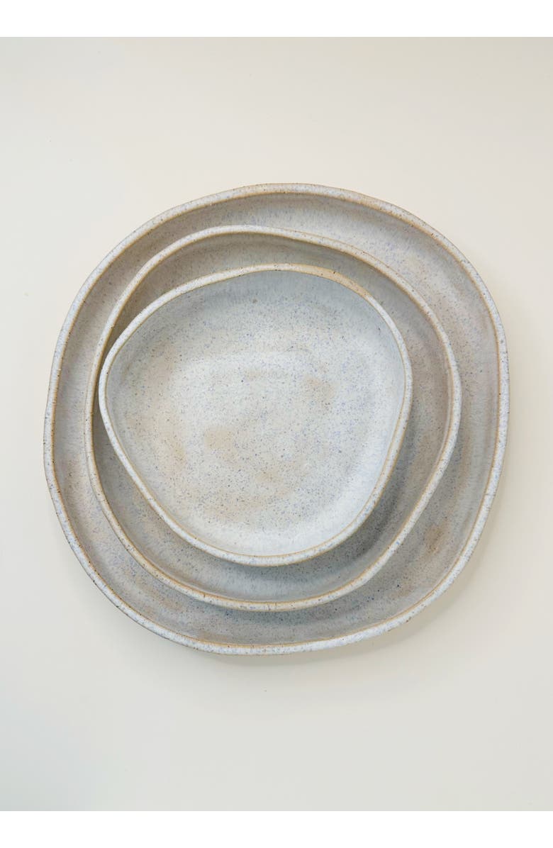 Mikkarbo Ocean Sand Plates - Set of 3, Main, color, Ocean Sand