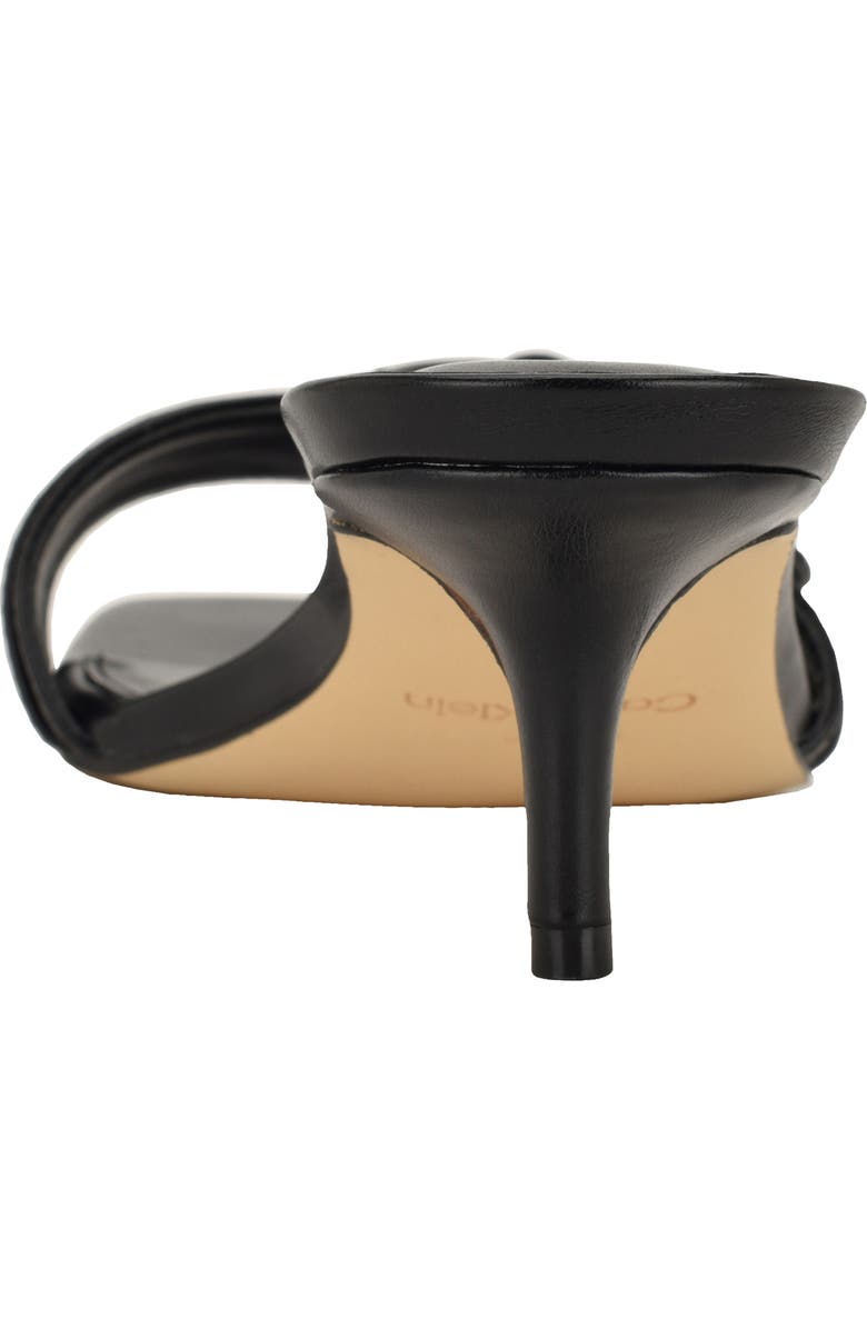Calvin Klein Neveena Kitten Heel Sandal, Alternate, color, Black