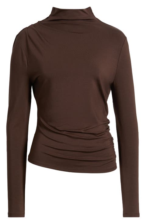 Mylie Mock Neck Knit Top