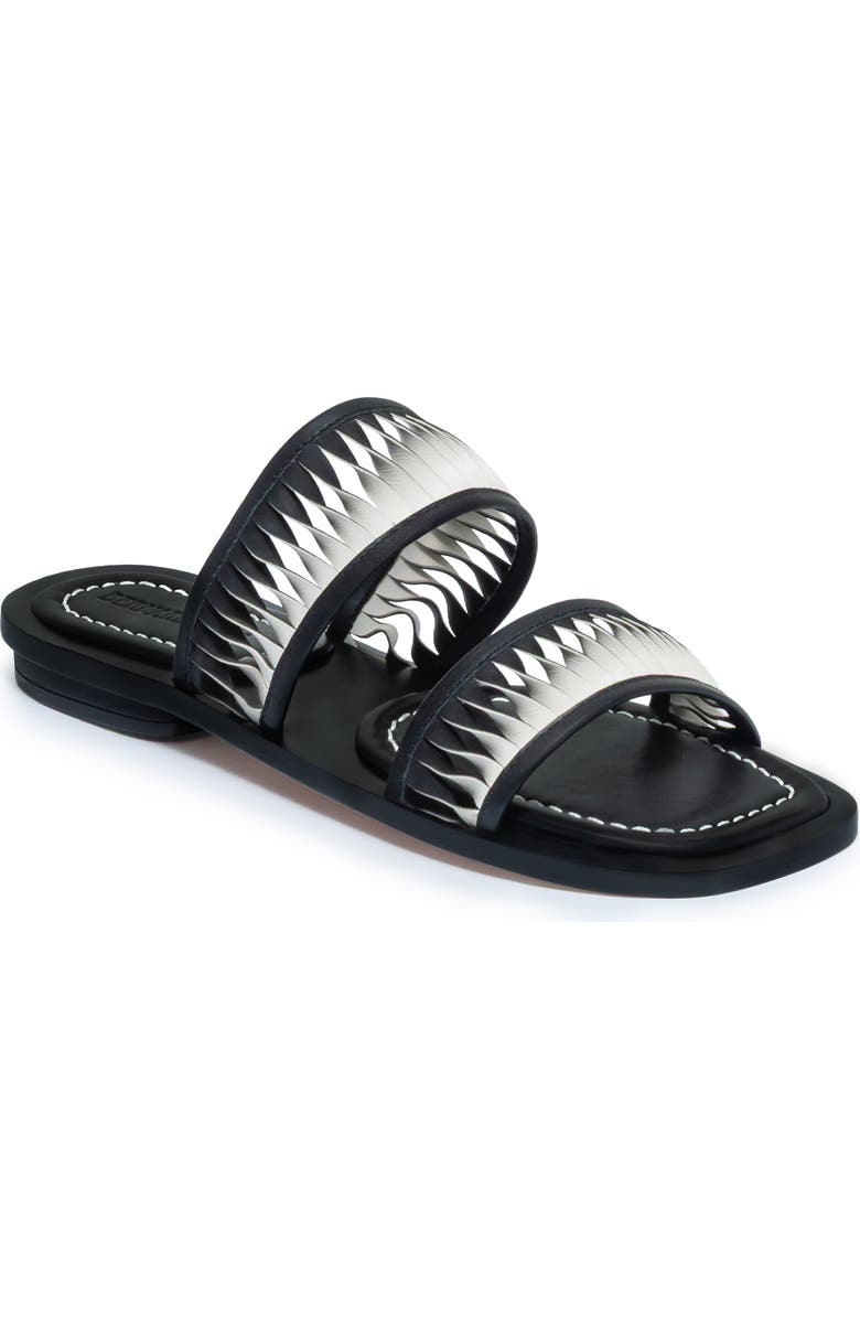 Bernardo 1946 Footwear Andorra Flat Sandal, Alternate, color, Black