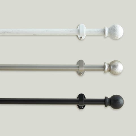 Farmhouse Ball Curtain Rod