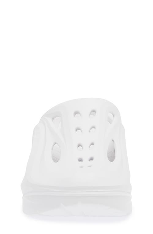 Hoka Gender Inclusive Ora Recovery Mule In White