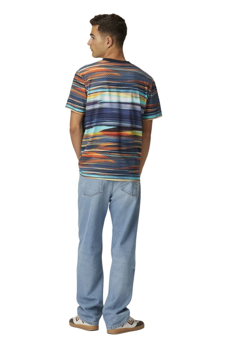 Missoni Five Denim Pockets With Zigzag Embroidery, Alternate, color, Light Blue