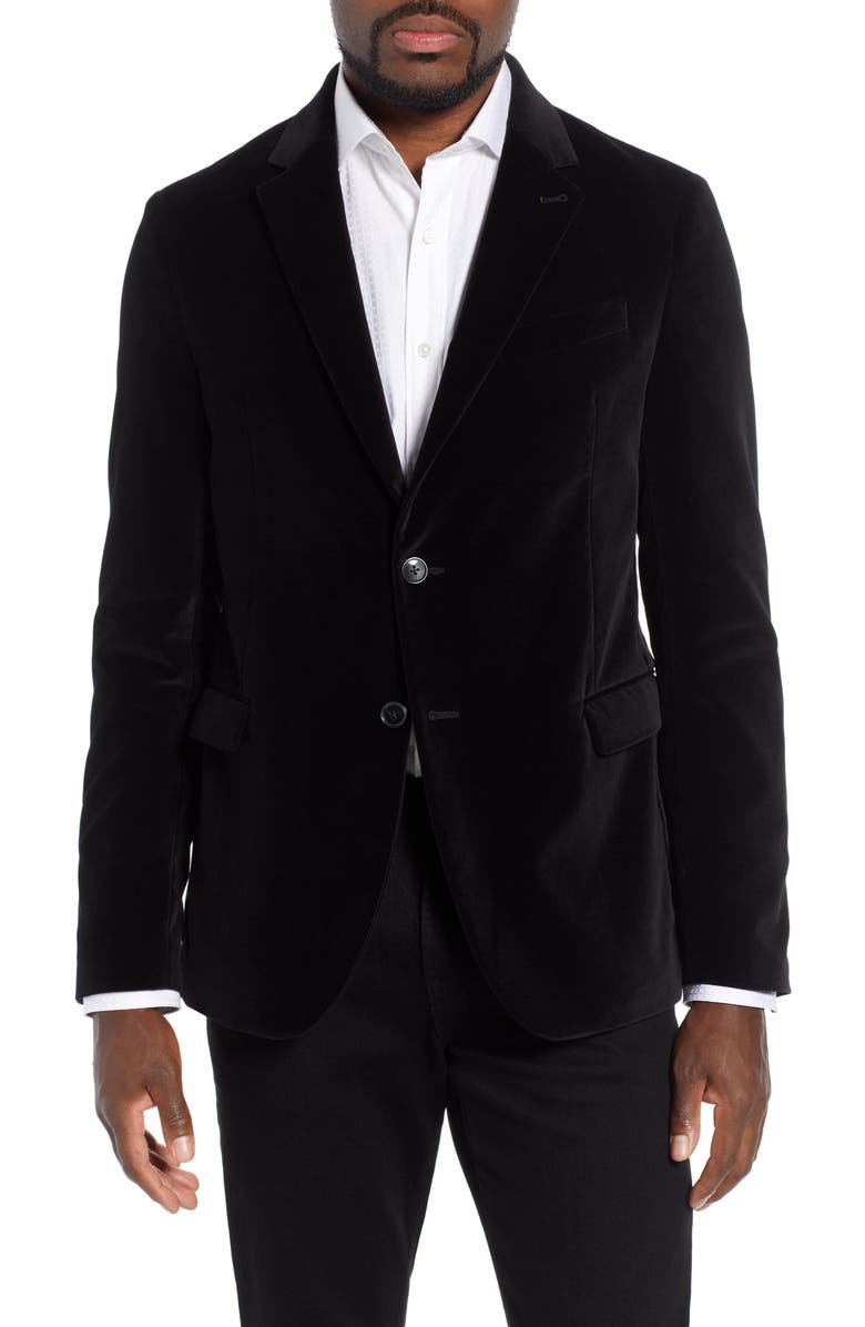 Bugatchi Velveteen Blazer, Main, color, 
