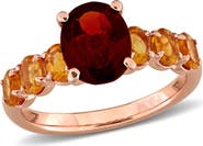 Julianna B. Gemstone Oval Ring Sterling Silver