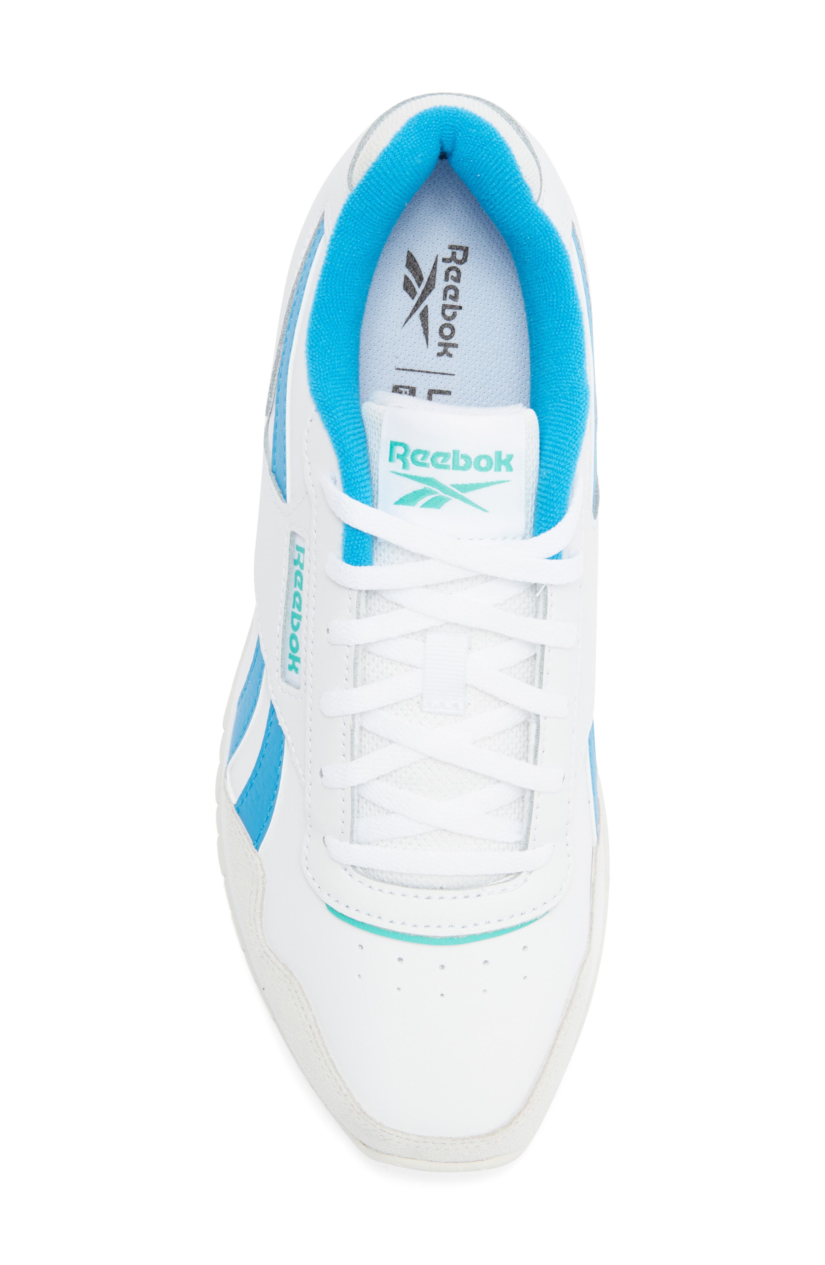 Reebok Glide Sneaker, Alternate, color, White/ Engnrdaqua/ Unlshdgreen