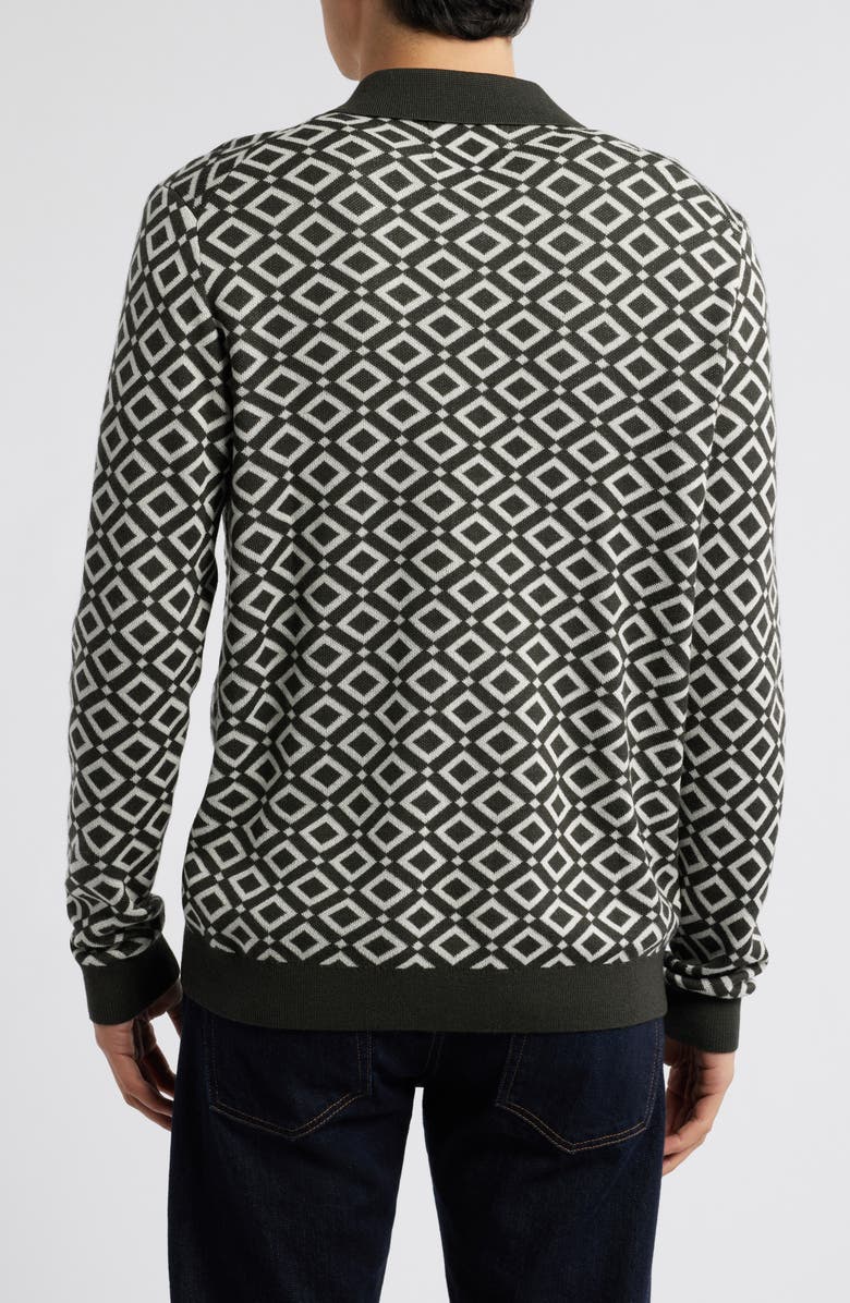 NN07 Thor 6584 Wool Blend Polo Cardigan, Alternate, color, 