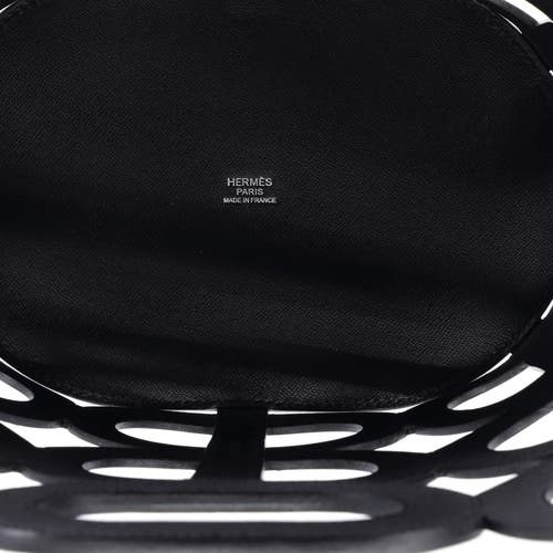 Pre-owned Hermes  Hermes Chaine D'ancre Handbag Madame In Black