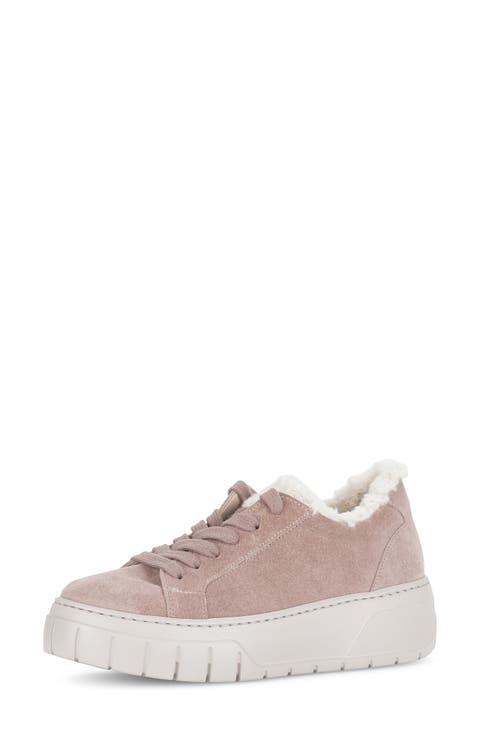 73.221 Faux Fur Lined Platform Sneaker (Women)