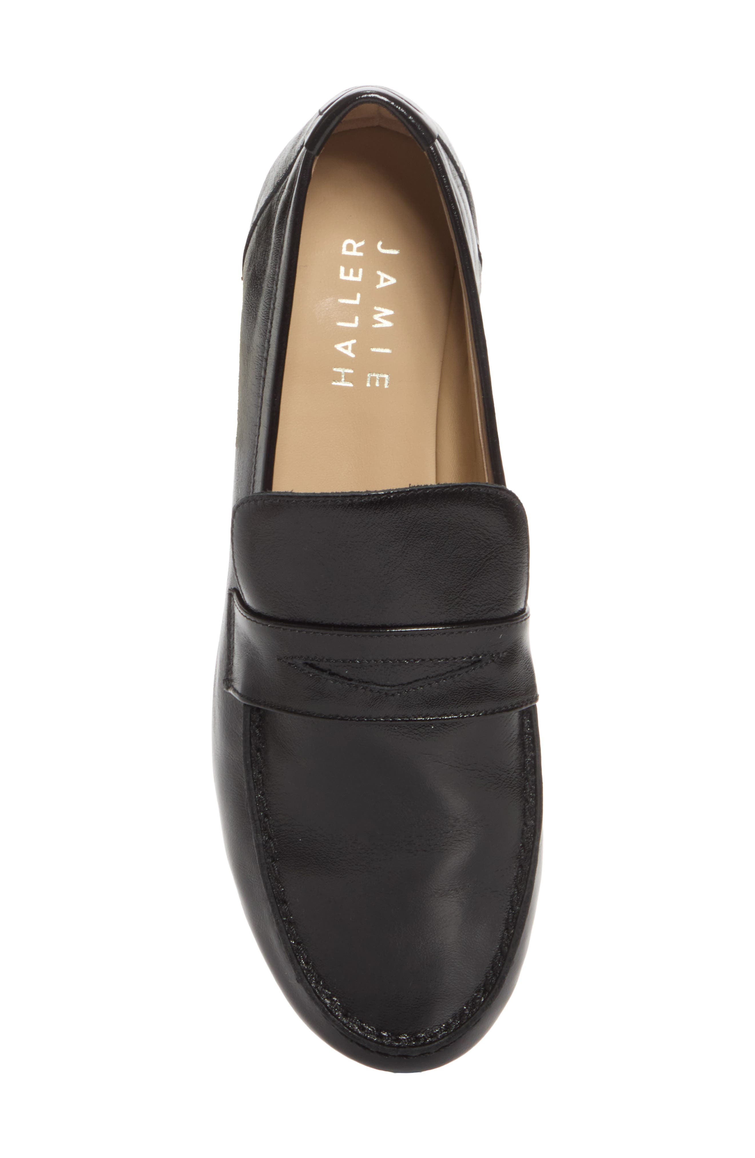 The Penny Loafer, Alternate, color, HIGH BLACK