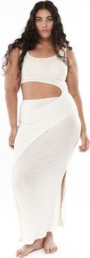 Mother of All Papper Cut Out Maxi Dress