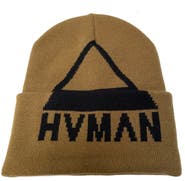 HVMAN Triangle Logo Knit Beanie