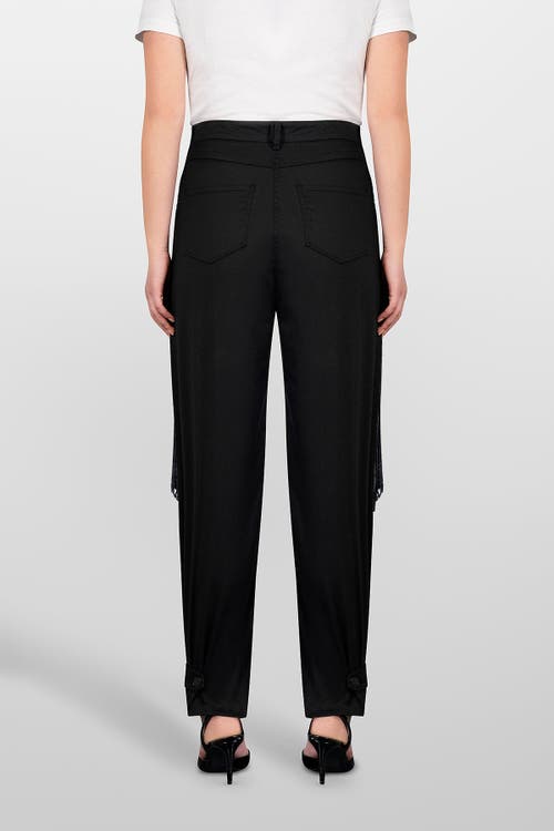 Laura Aparicio Cotton Ballon Pants In Black