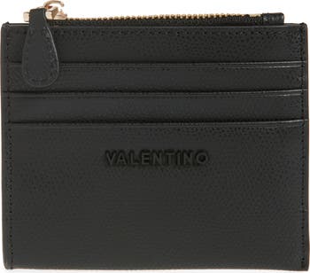 【VALENTINO】CARD WALLET VALENTINO BY MARIO VALENTINO Gia Leather Card Wallet