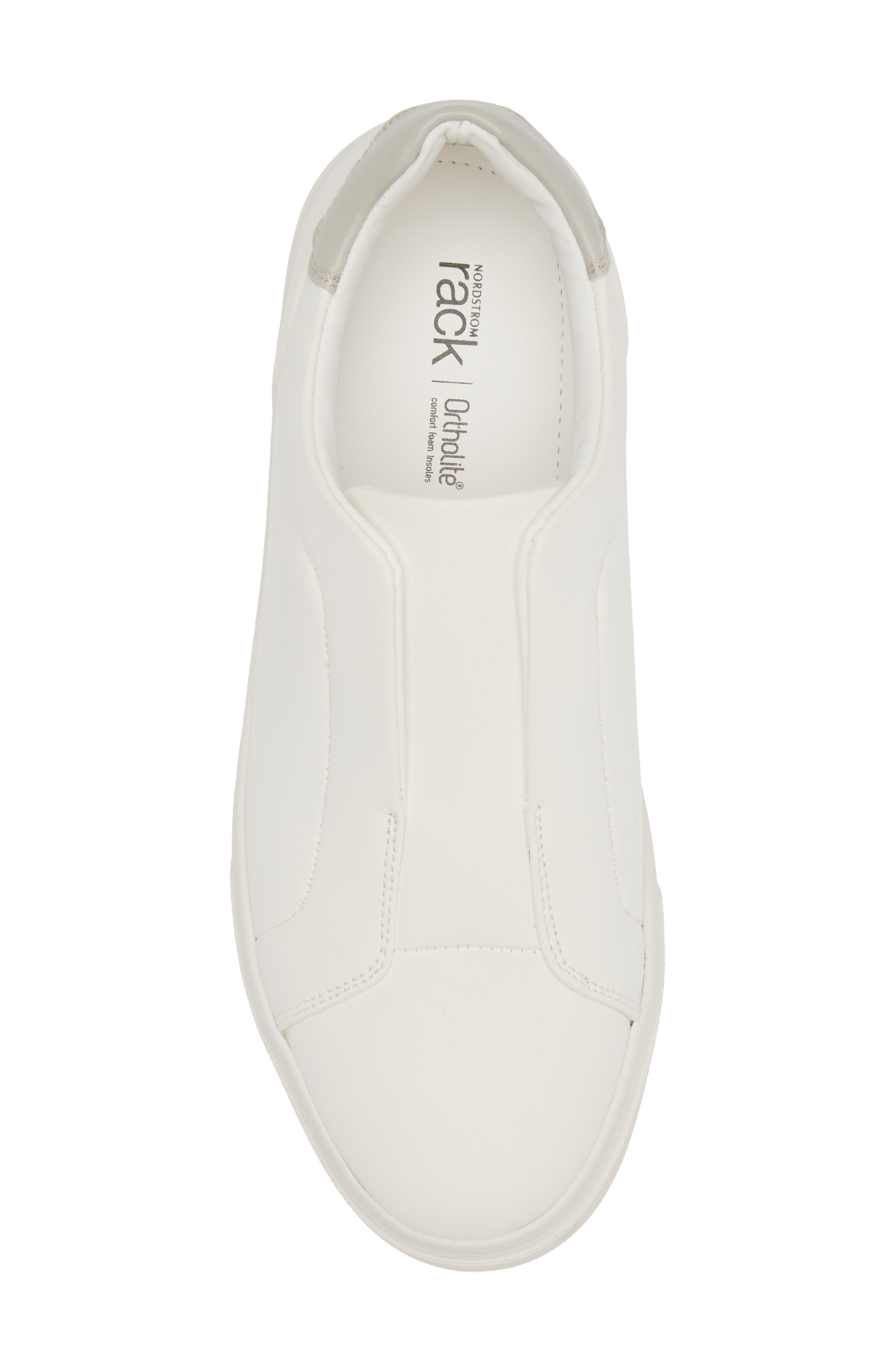 NORDSTROM RACK Wyatt Slip-On Sneaker, Alternate, color, White- Grey