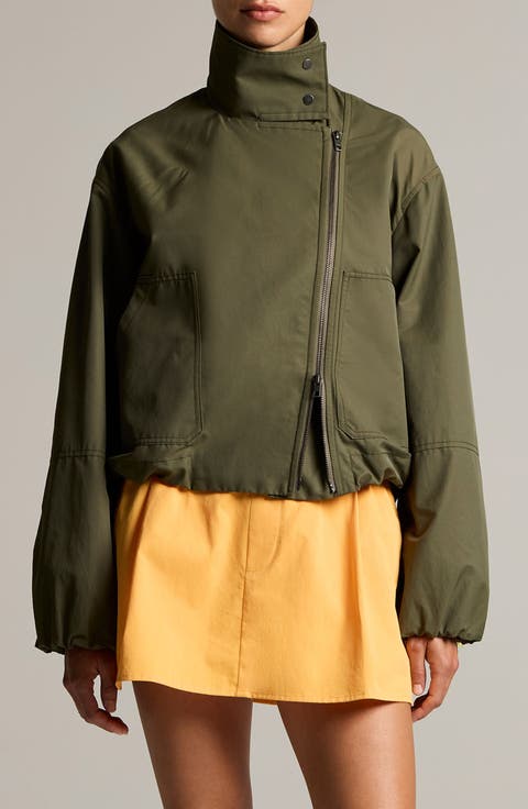 Sculpted Parachute Jacket