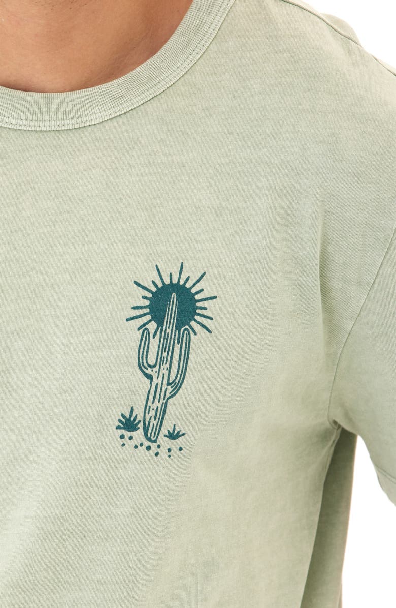 Threads 4 Thought Desert Sun Washed Cotton Graphic T-Shirt, Alternate, color, Bonsai
