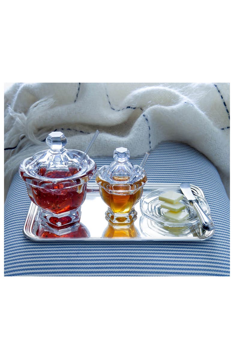 Baccarat Harcourt Missouri Lead Crystal Jam Jar, Alternate, color, 