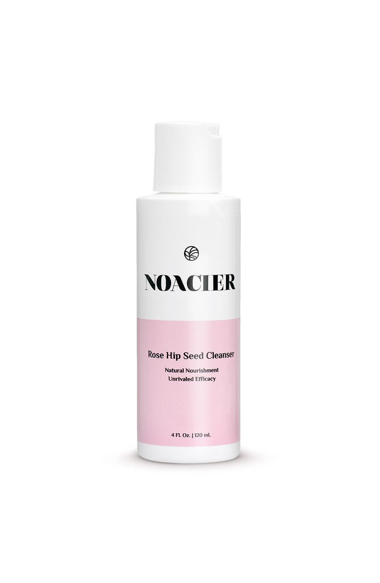NOACIER Rose Hip Seed Oil Radiance Cleanser for All Skin Types with Natural Ingredients, Cleansing and Rejuvenating Facial Wash Rosehip, Main, color, 