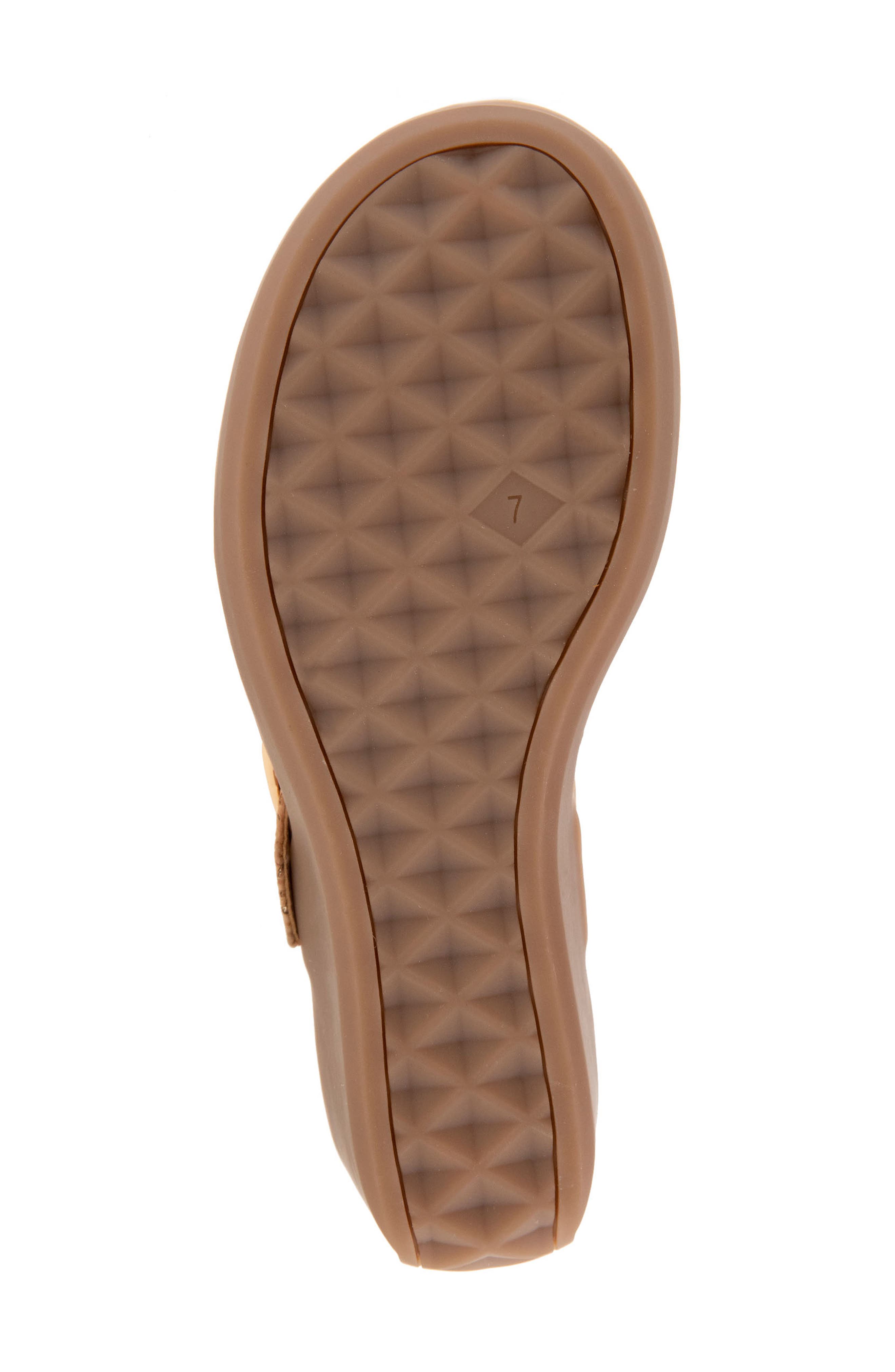 Aerosoles Izola Wedge Sandal, Alternate, color, Cork/Gold Flecks