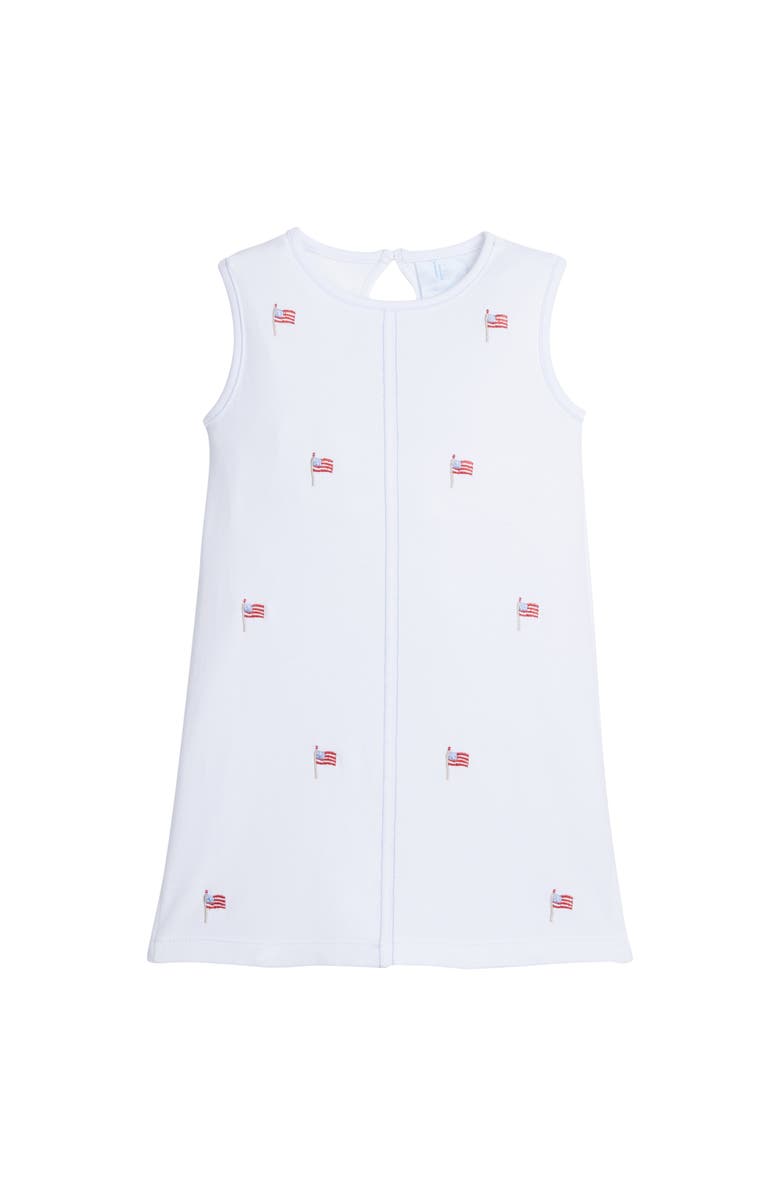 Little English Kids' Suzy Dress, Main, color, Flags