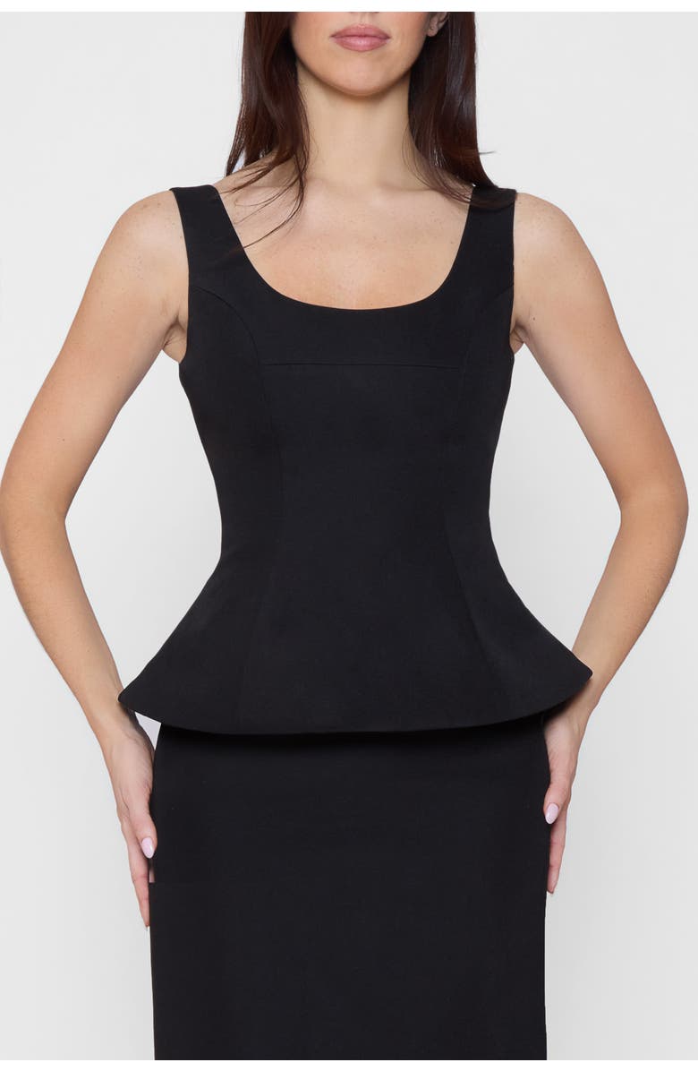 LEAU Calesia Contour Bustier Top, Alternate, color, Black