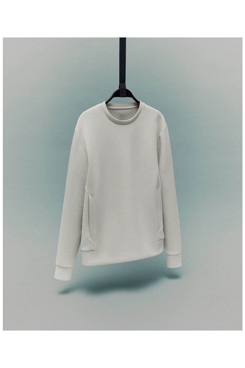 Crewneck Sweatshirt, Alternate, color, ICE GREY