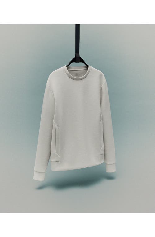 Mango Crewneck Sweatshirt In Neutral