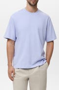 MANGO Relaxed Fit Solid Cotton T-Shirt