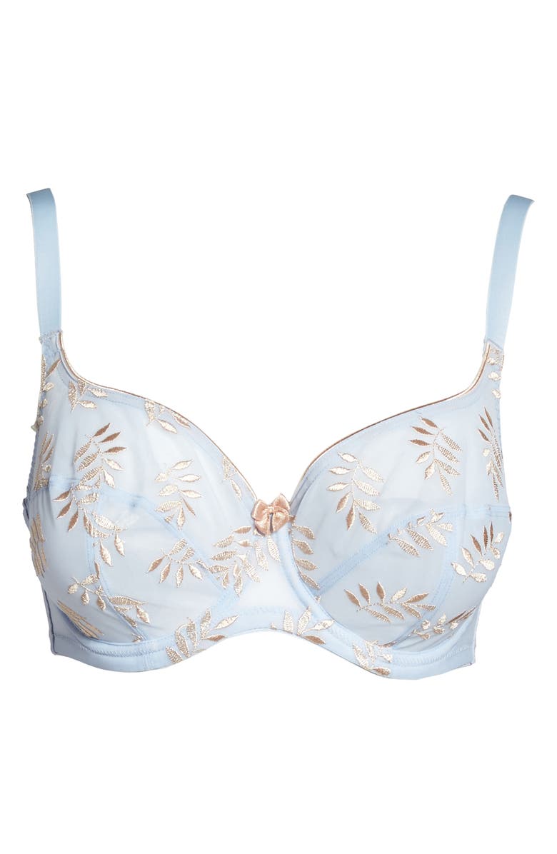 Panache 'Tango' Embroidered Underwire Balconette Bra, Alternate, color, 