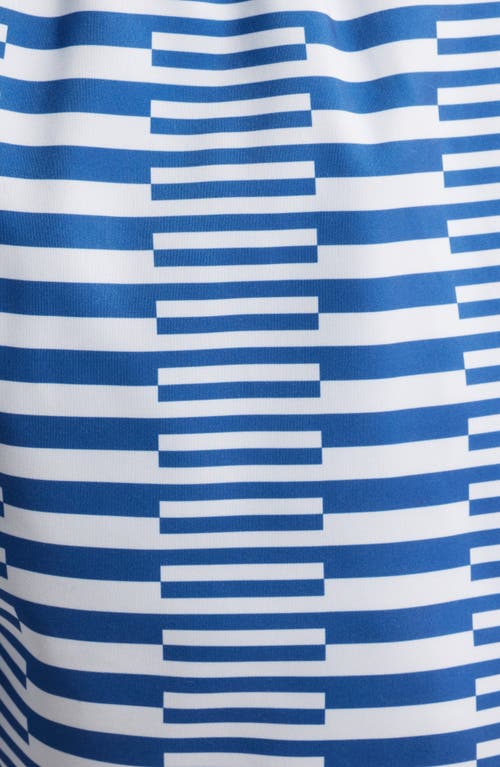 Boardies Stripe Swim Trunks In Blue