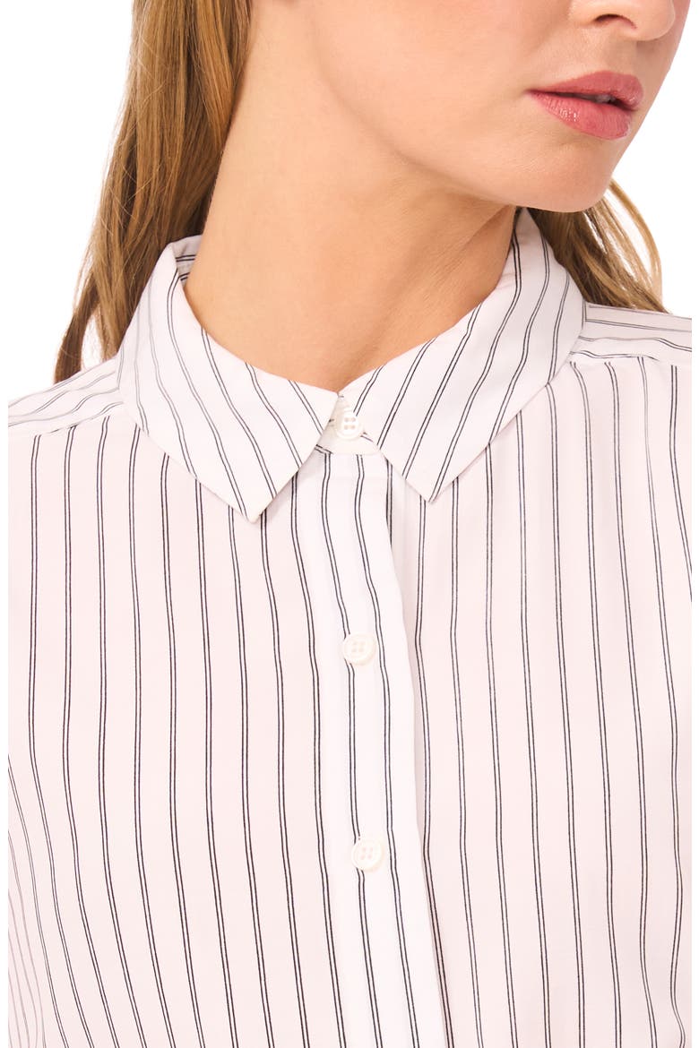 Stripe Woven Shirt, Alternate, color, NEW IVORY