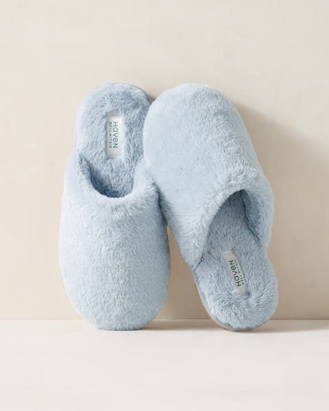 Faux Fur Slippers