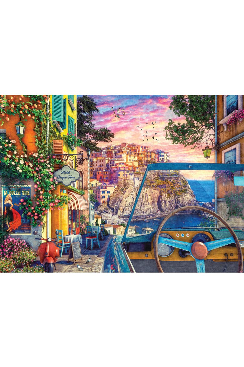 Cinque Terre 1000 piece Jigsaw Puzzle for Adults, Alternate, color, Multicolor