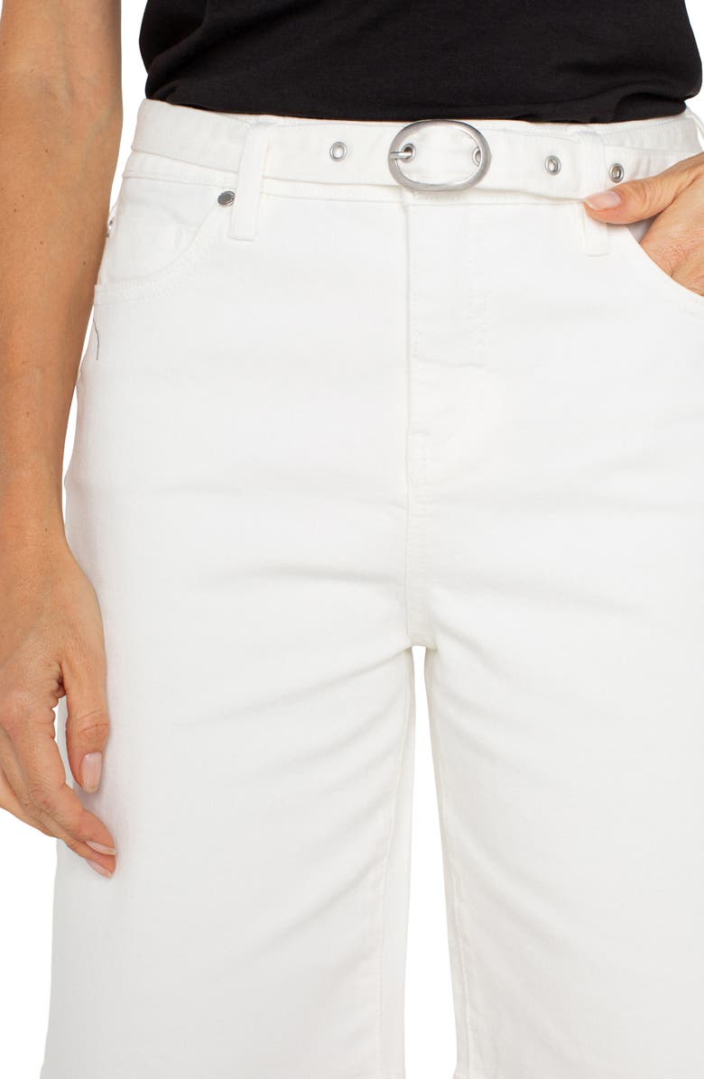 Liverpool Los Angeles Yacht Belted Cropped Jeans, Alternate, color, 