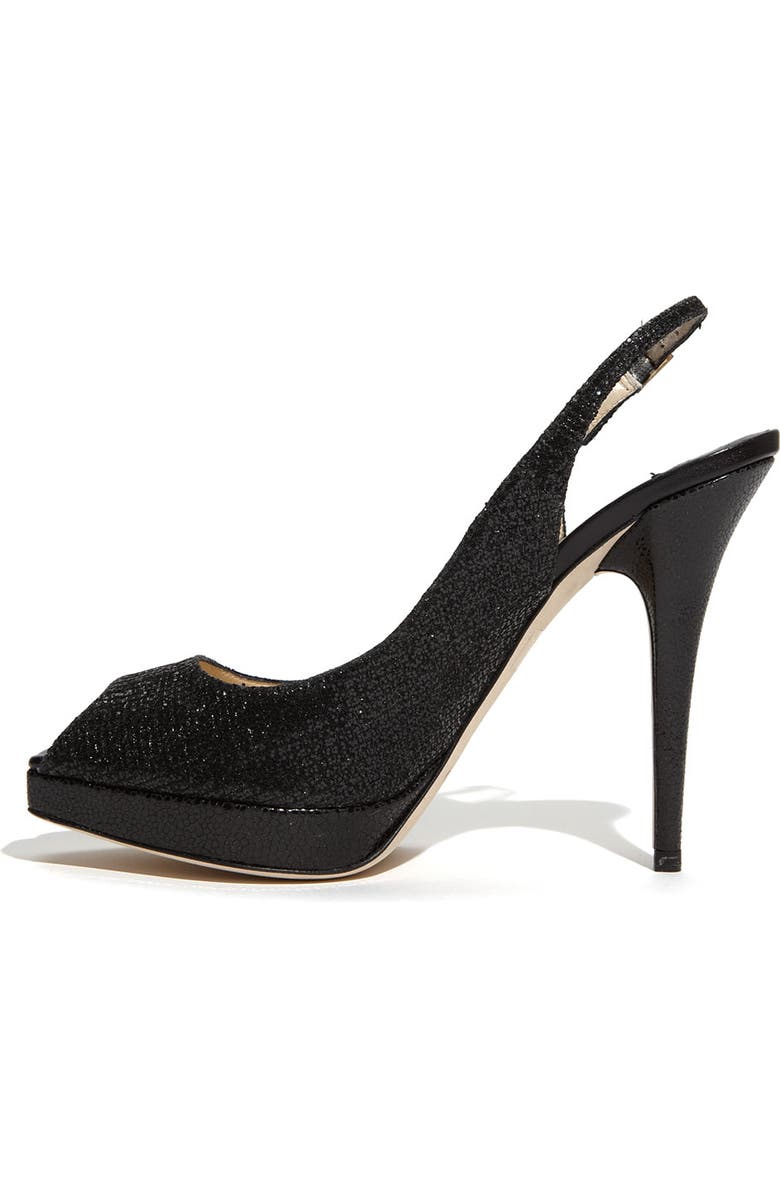 Jimmy Choo 'Clue' Glitter Slingback Pump, Alternate, color,