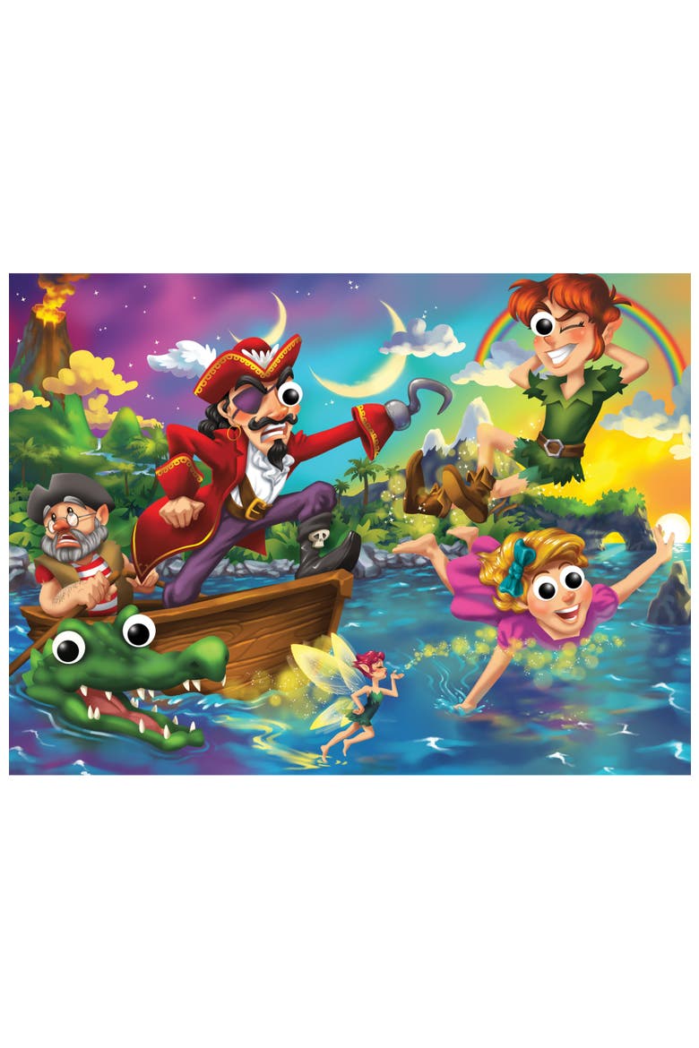 Googly Eyes Peter Pan 48 Piece Puzzle, Alternate, color, Multicolor