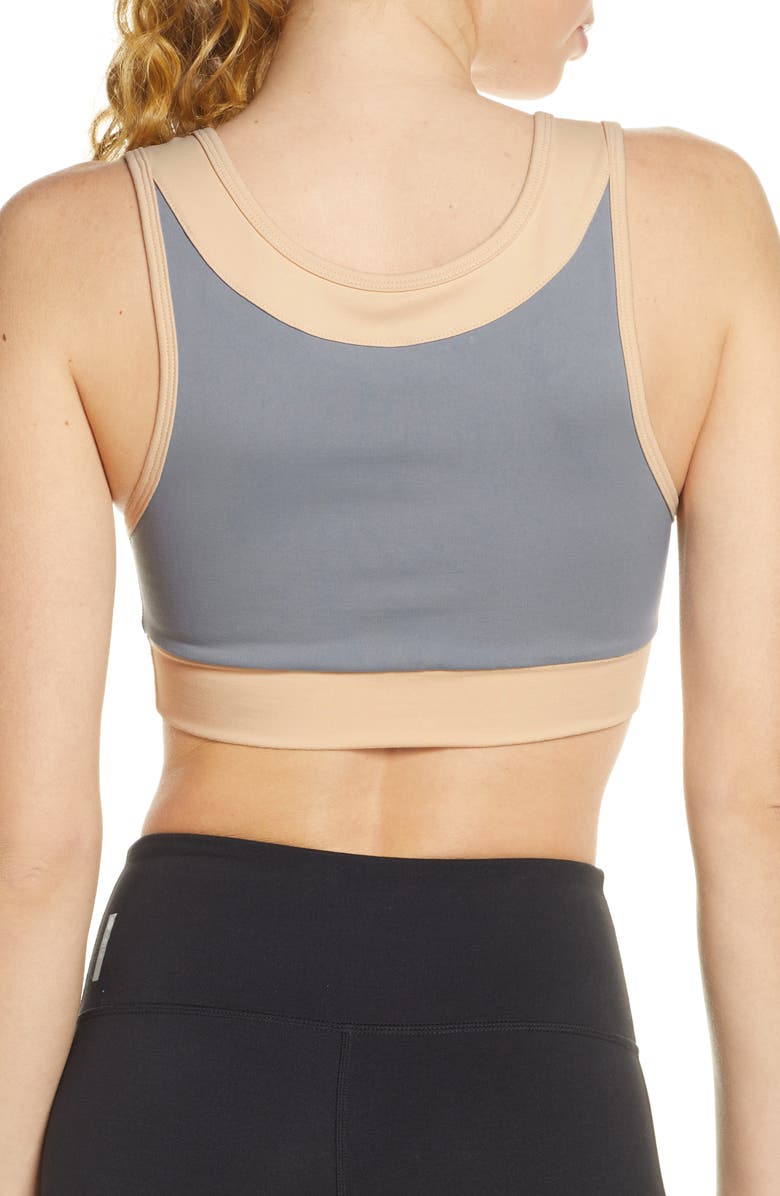 Live The Process Geometric Sports Bra, Alternate, color,