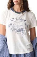 Marine Layer La Sirena Ringer Graphic T-Shirt