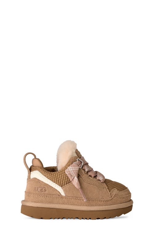 Ugg(r) Kids' Lo Lowmel Sneaker In Sand