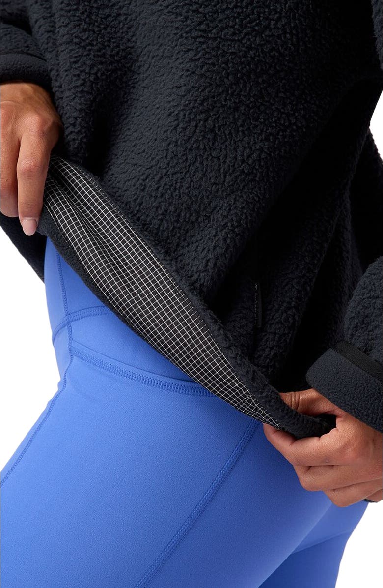 Backcountry Wander Pile-Fleece Mock-Neck Top - Women's, Alternate, color, Black