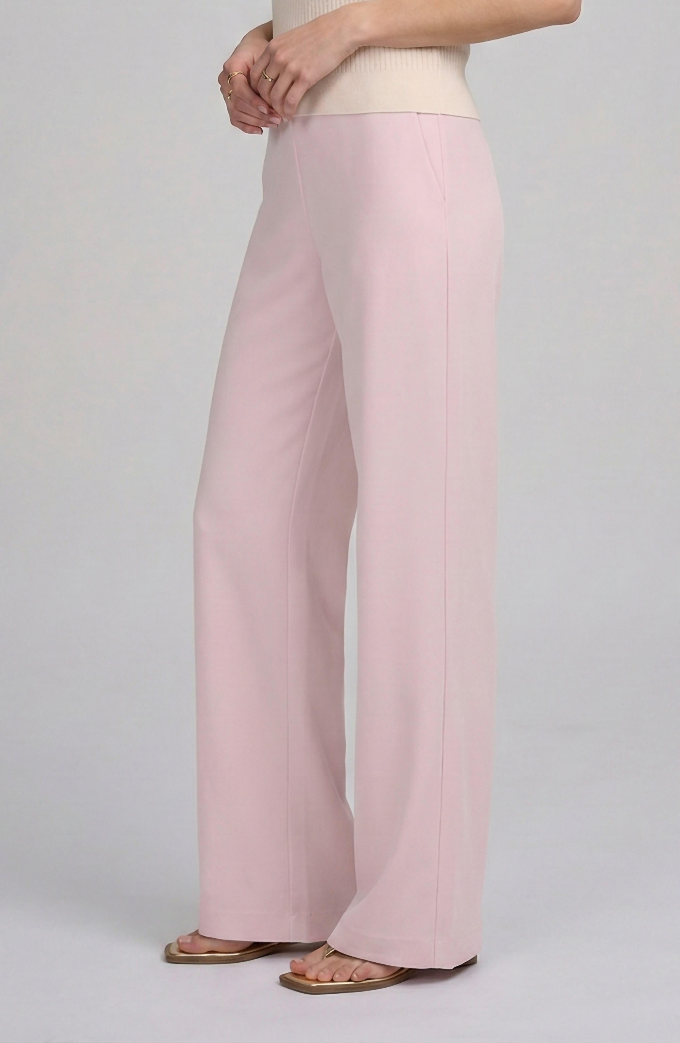 Woven Pant With Button - image 4