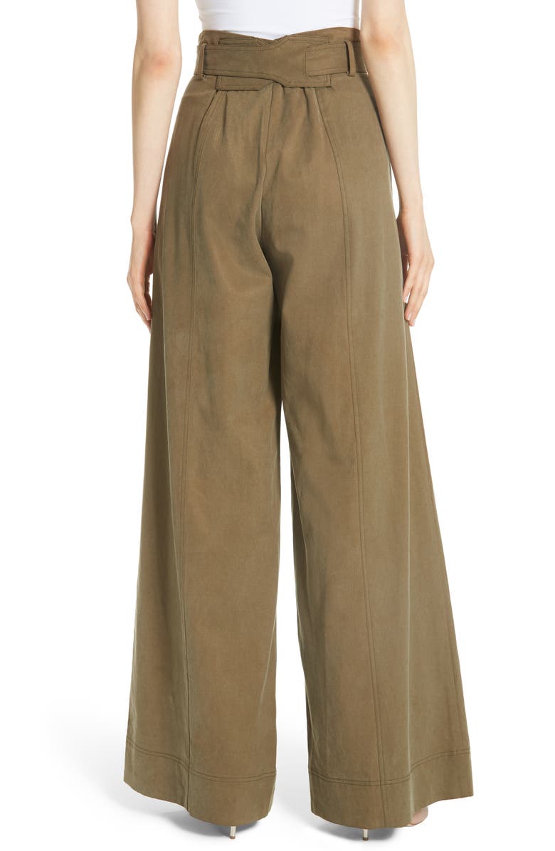 Ulla Johnson Rhodes Paperbag Waist Pants, Alternate, color,