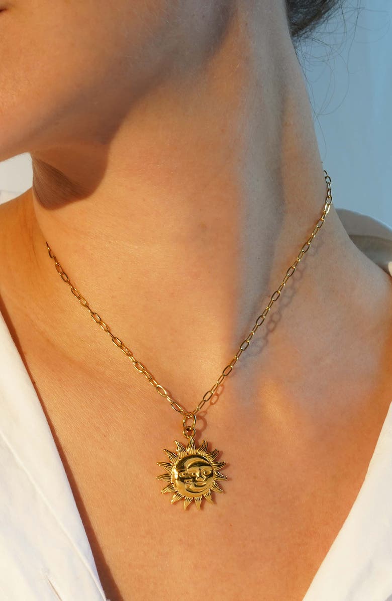 KOZAKH Luna Sol Charm, Alternate, color, Gold