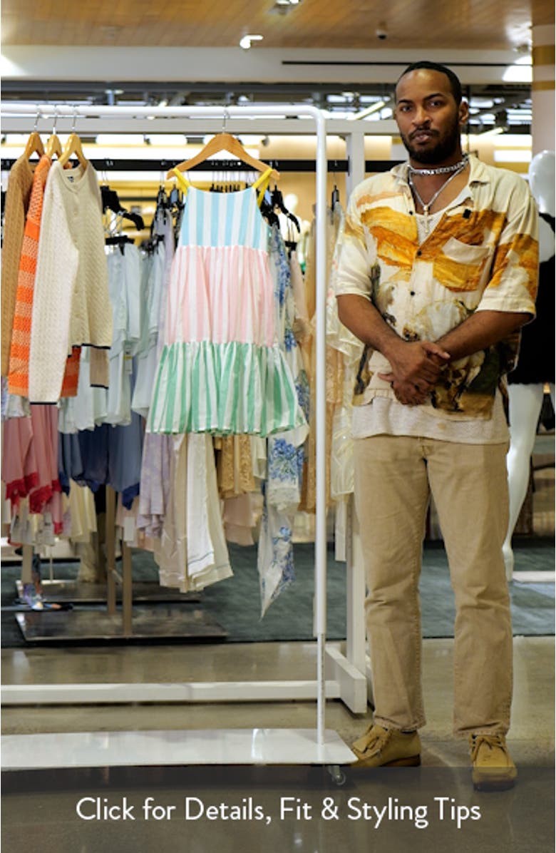 Kids' Aurelia Tiered Cotton Sundress, sales video thumbnail