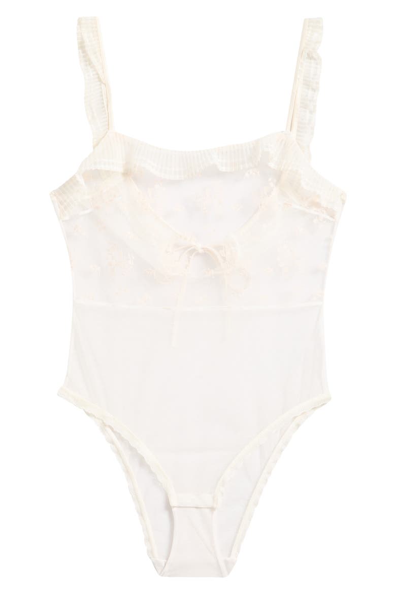 Harmonie Bodysuit, Alternate, color, ECRU