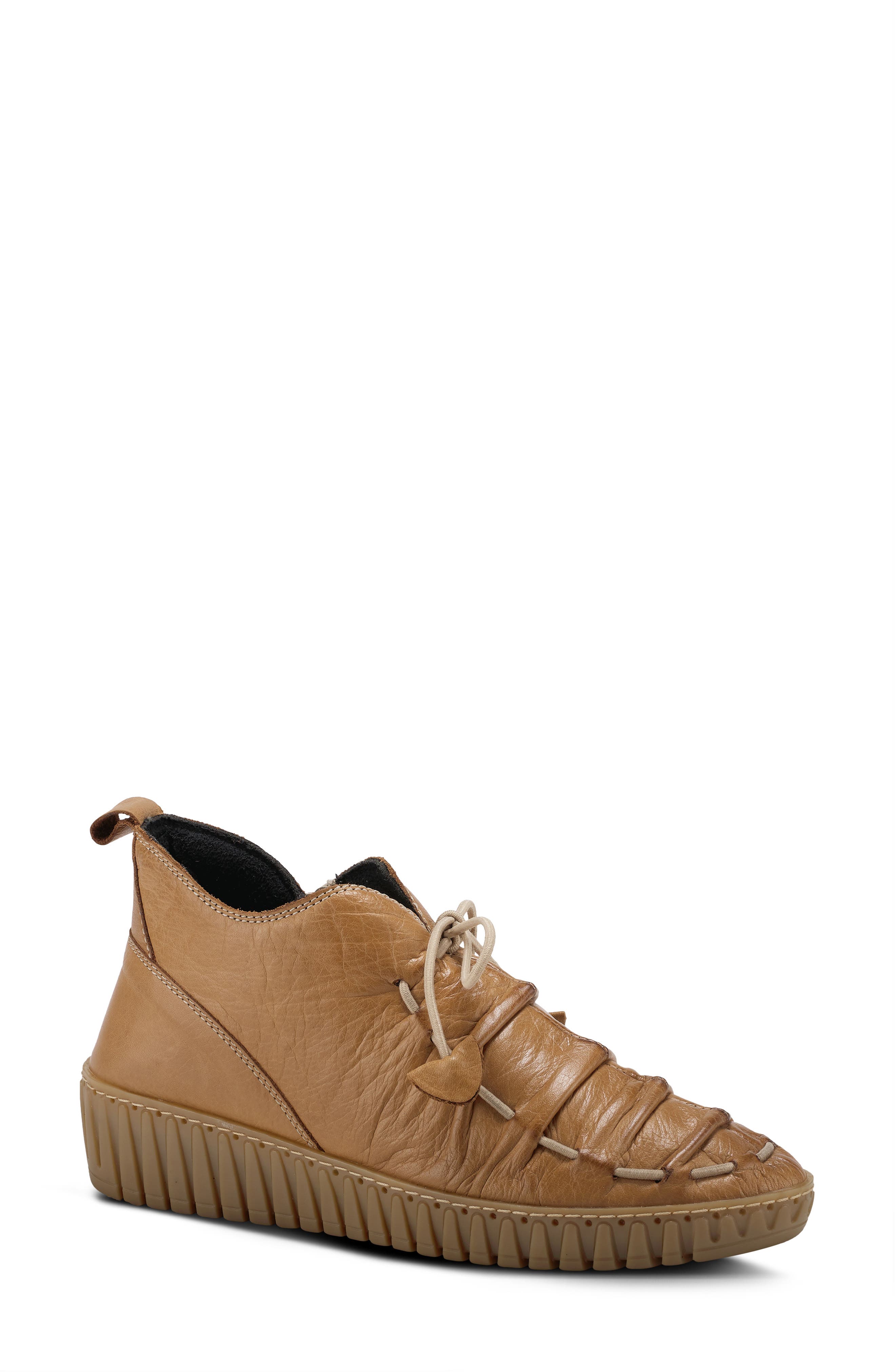 Spring Step Nespea Desert Bootie, Main, color, Camel